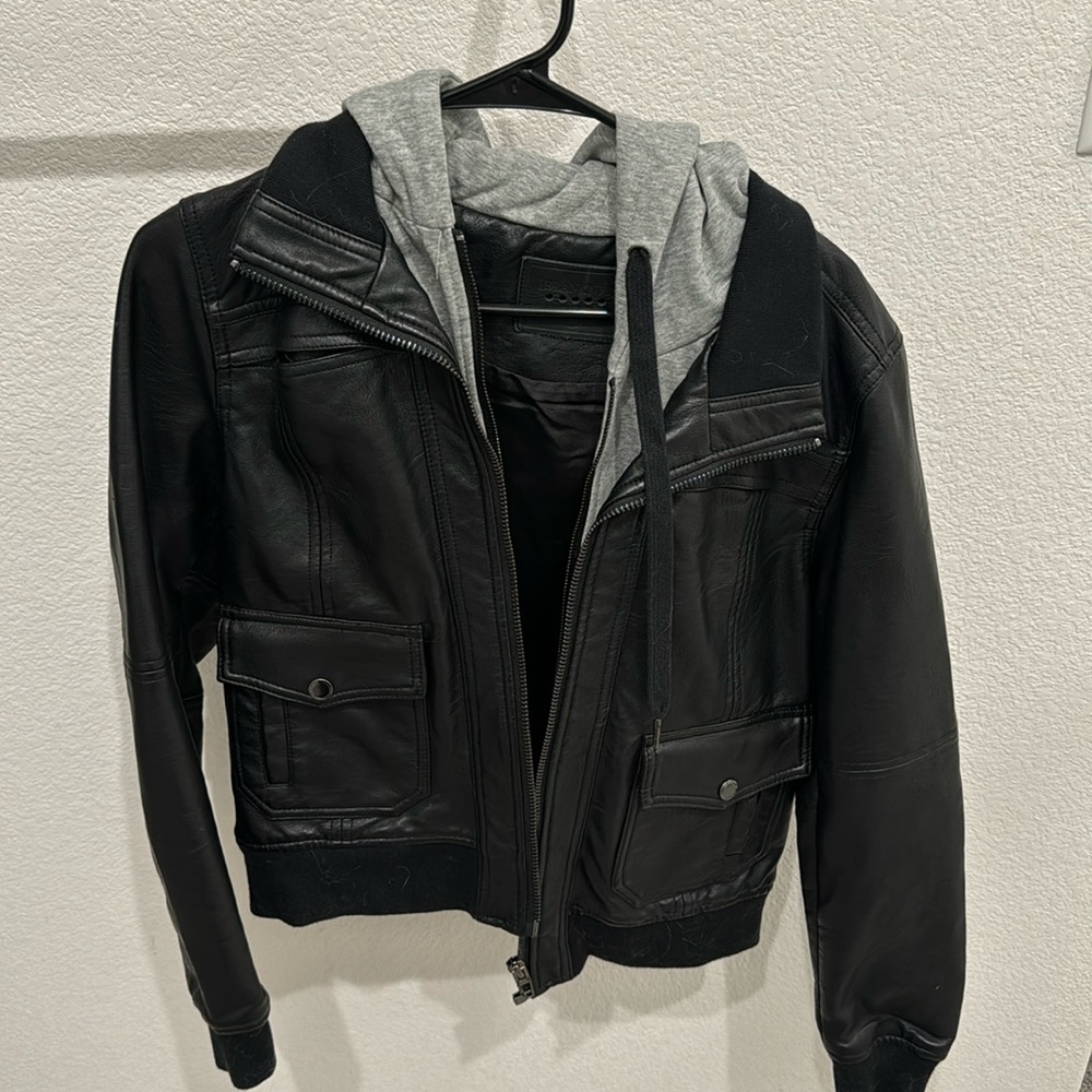 BlankNYC Leather Coat